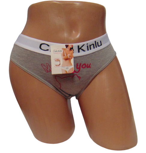 Женские трусики Cnile Kinlu 1298 XXL Серый (1766514745)