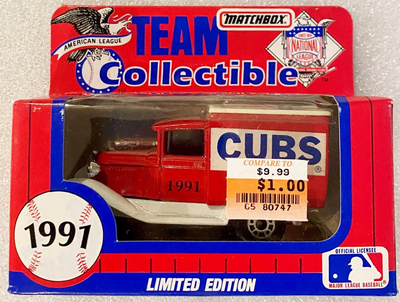 Игрушечная машинка Matchbox Ford Model A 1991 MLB Team Collectible Chicago Cubs (MLB-91-16) Игрушечная машинка Matchbox Ford Model A 1991 MLB Team Collectible Chicago Cubs (MLB-91-16)