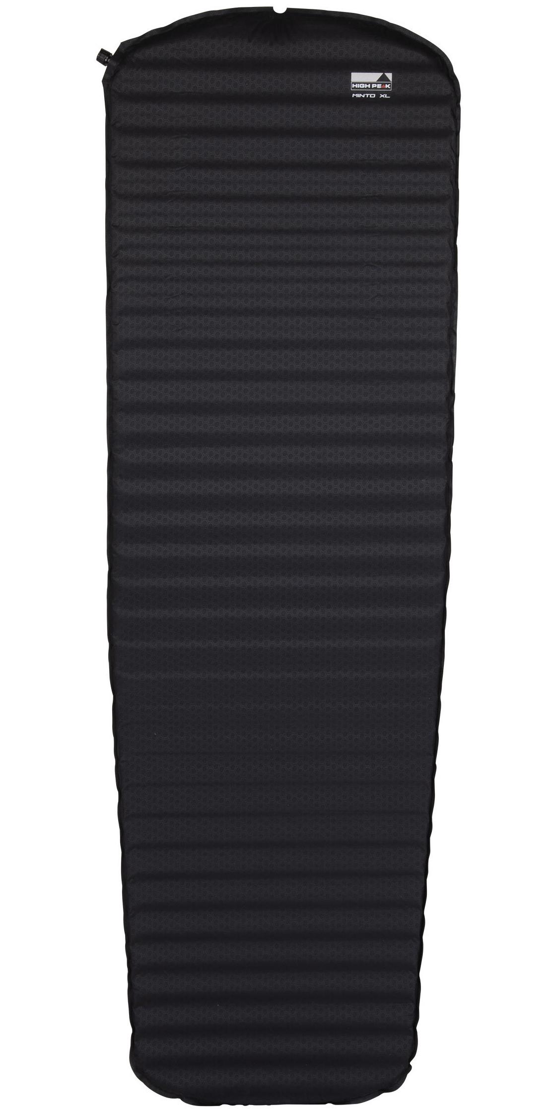 Килимок самонадувний High Peak Minto XL 3 см Black (41117)