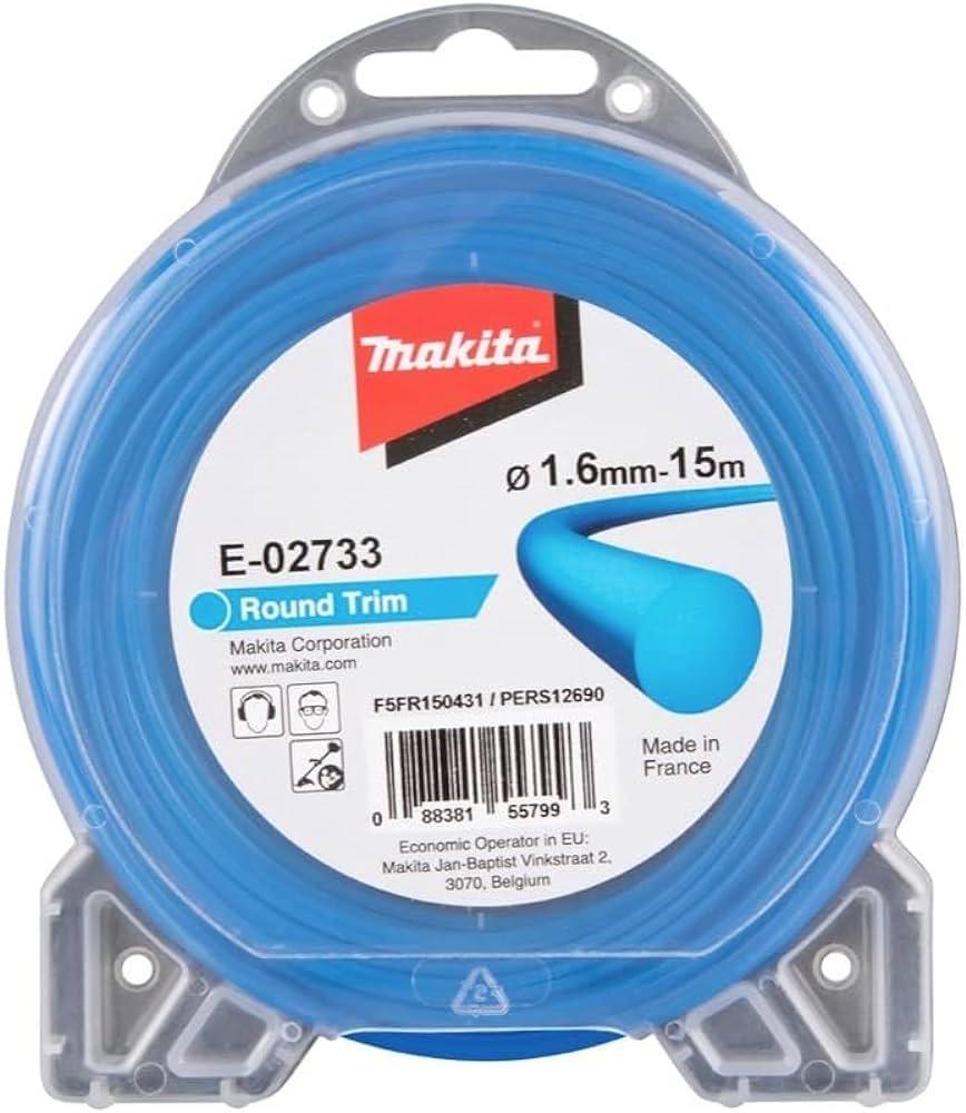 Жилка косильна Makita E-02733 15 м 1,6 мм круг