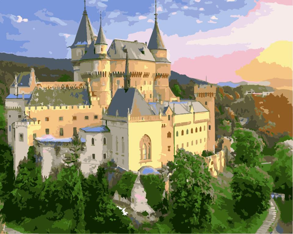 Картина по номерам Art Story Замок в Словакии 40x50 см (AS0987)