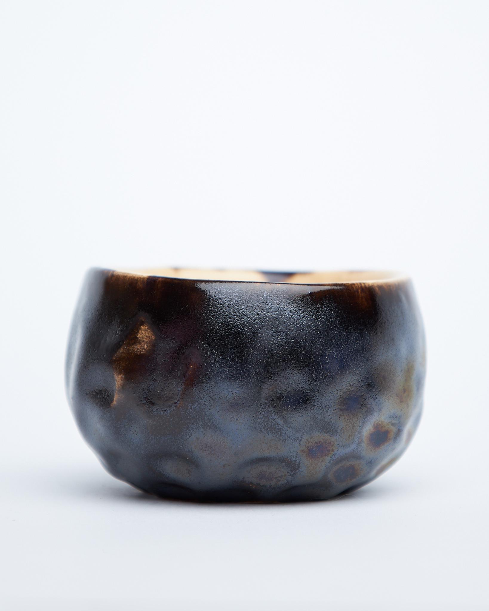 Піала чайна ручної роботи Обсидіан (CUP-027) - фото 3