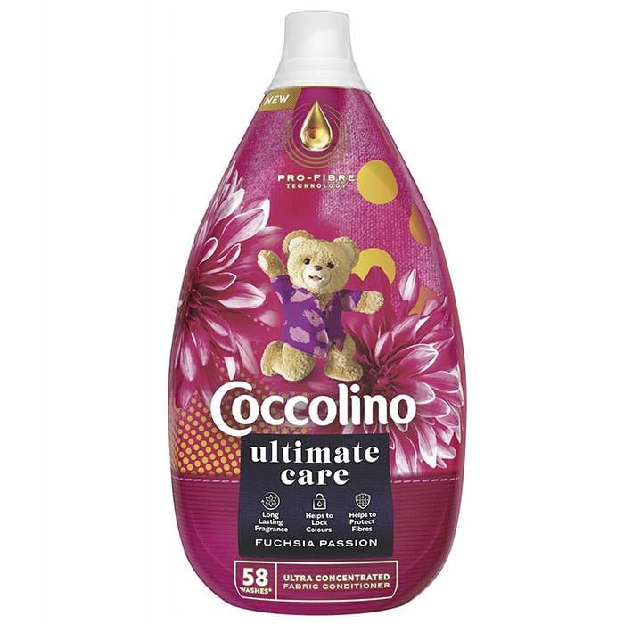 Ополаскиватель для белья Coccolino Fuchsia Passion 870 мл (1641118168)