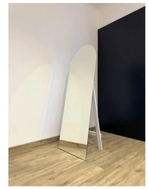 Напольное зеркало Arka овальное без рамы на ножке 1600х600 мм Белый (29452107) Напольное зеркало Arka овальное без рамы на ножке 1600х600 мм Белый (29452107)