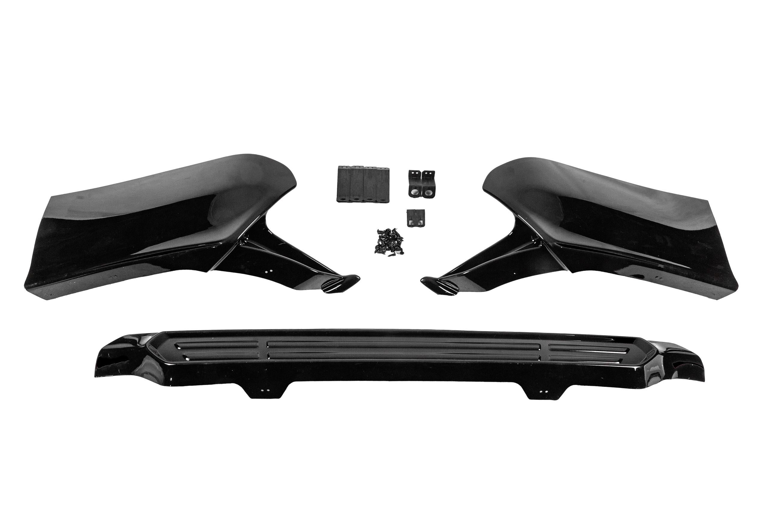 Накладка задняя из 3 частей TRD для 2017+ 1234 Upgrade для Toyota Land Cruiser Prado 150 2009-2023 гг.
