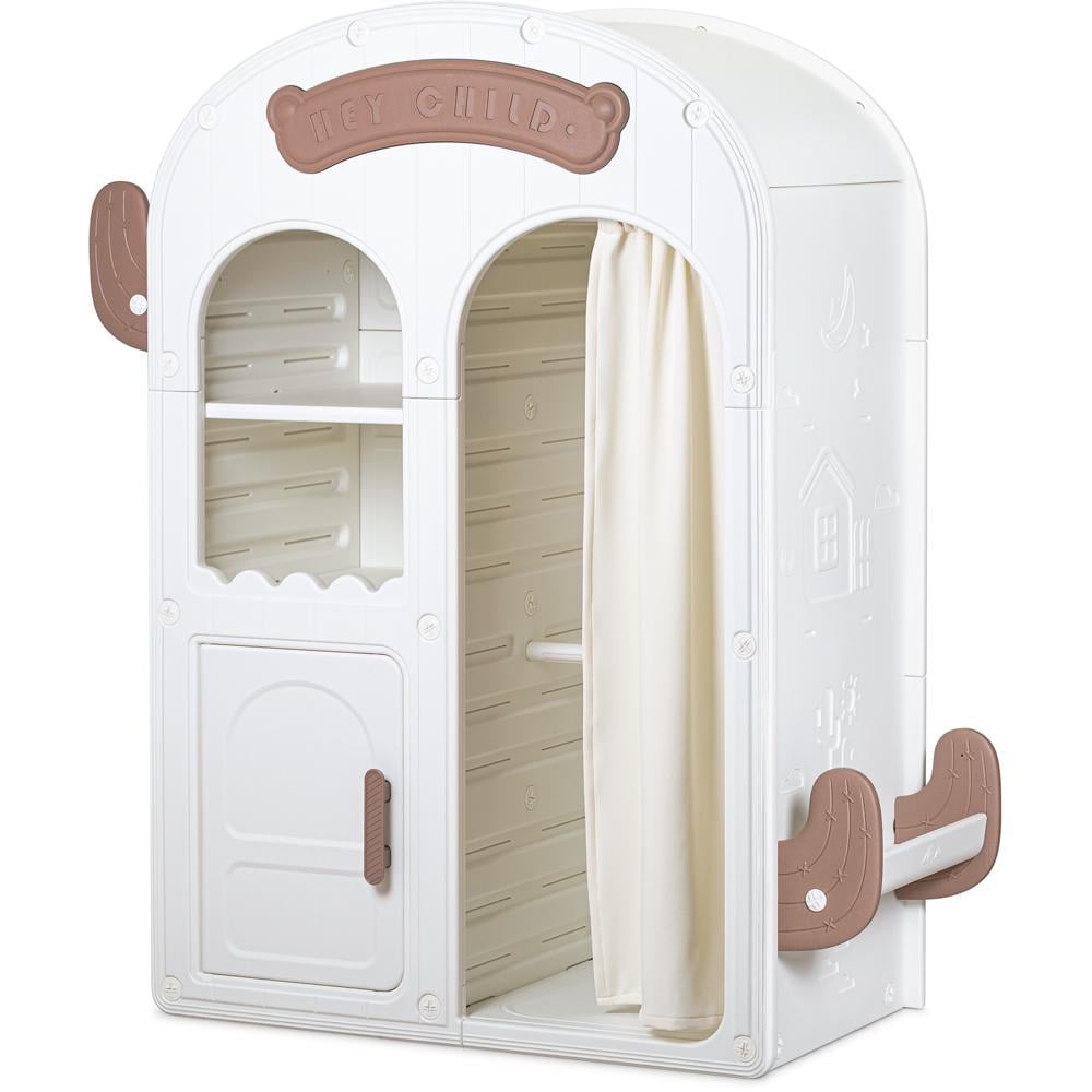 Шкаф детский Mealux Narnia White (KD-E061 Coffee White)