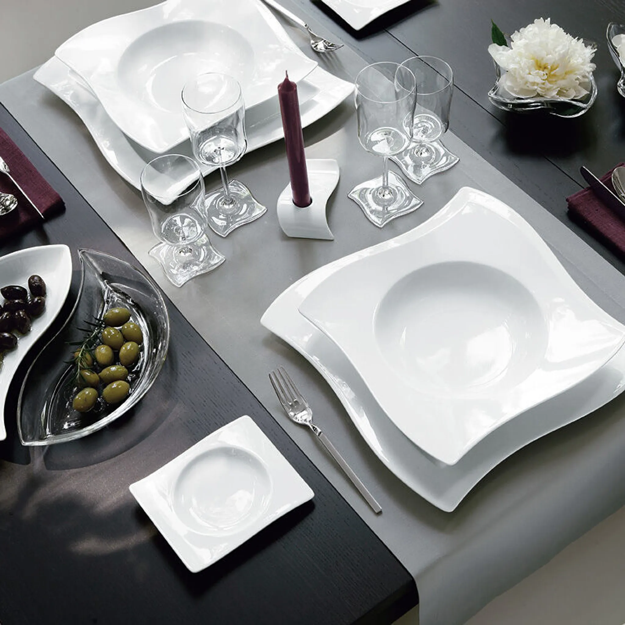 Тарілка для супу Villeroy & Boch NewWave Porzellan 24 см (1025252709) - фото 2