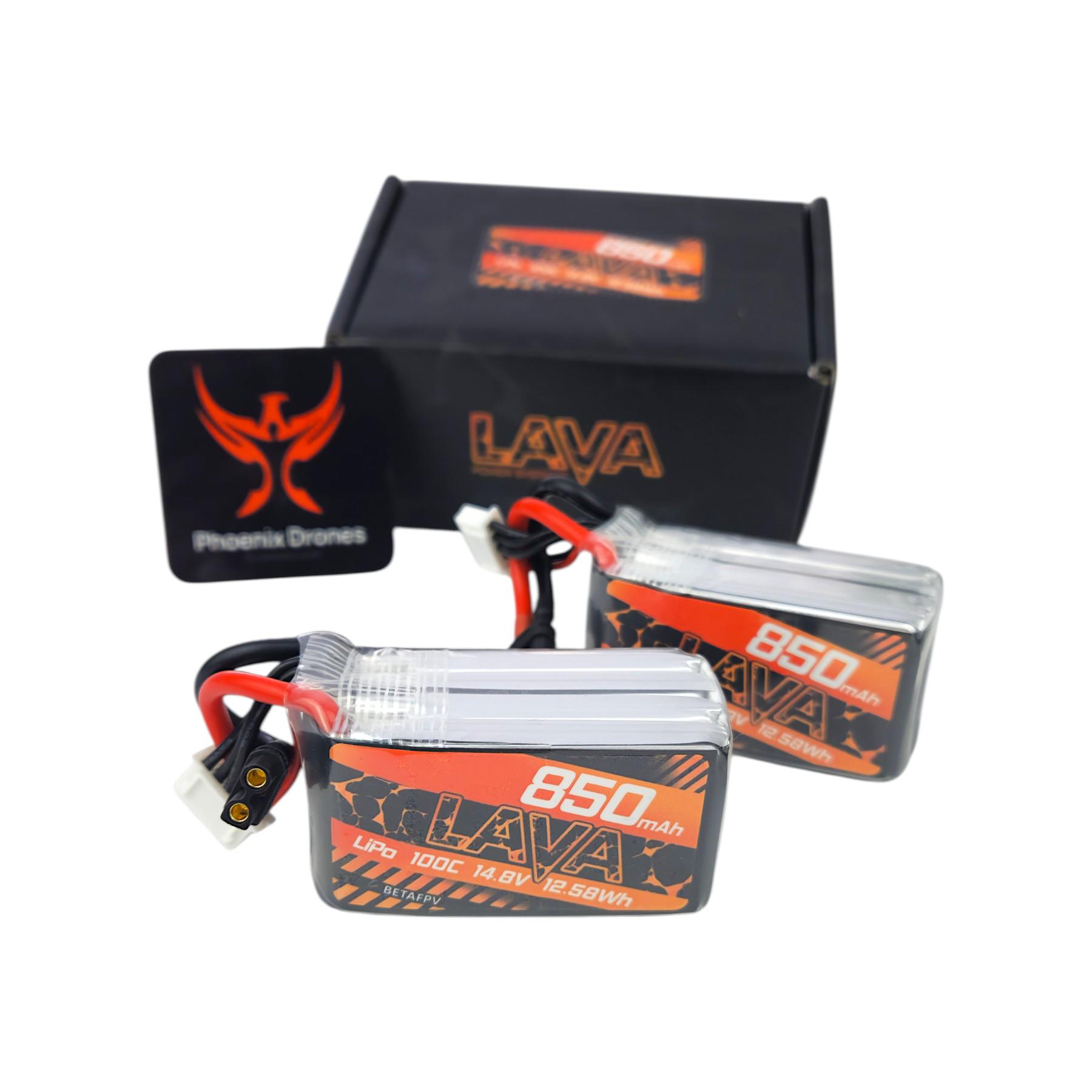 Аккумулятор BetaFPV LAVA LiPo 4S 850 mAh 75C с разъемом XT30 для дрона (675638) - фото 6 Аккумулятор BetaFPV LAVA LiPo 4S 850 mAh 75C с разъемом XT30 для дрона (675638) - фото 6