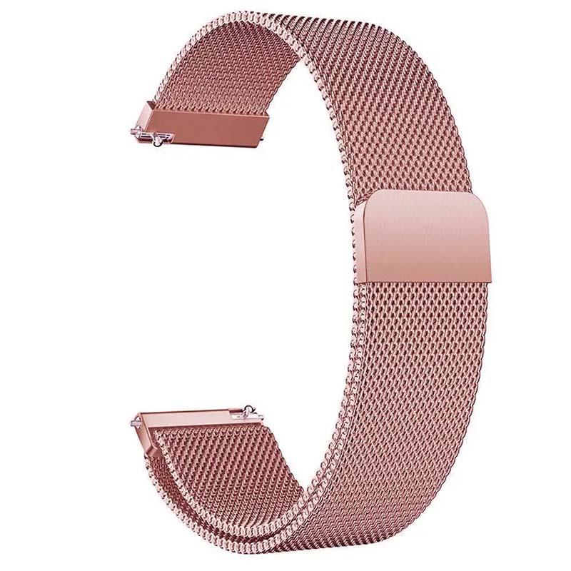 Ремінець Milanese Loop для Smart Watch 20 мм Rose Gold (00000068673_5)