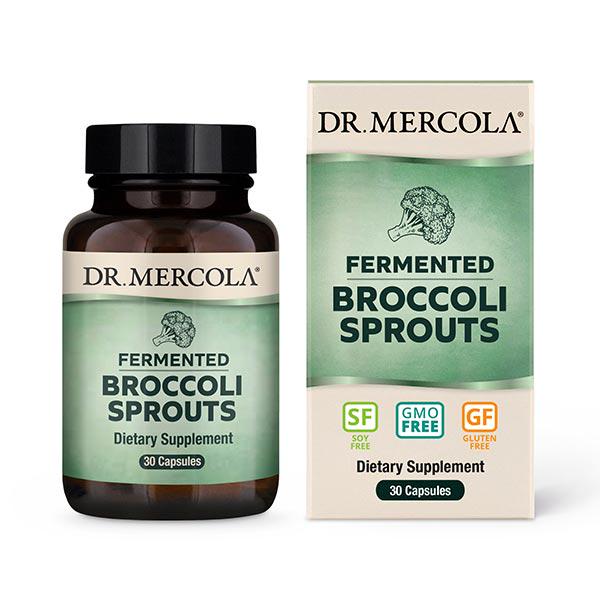 Натуральна добавка Dr. Mercola Fermented Broccoli 30 капс. (7104)