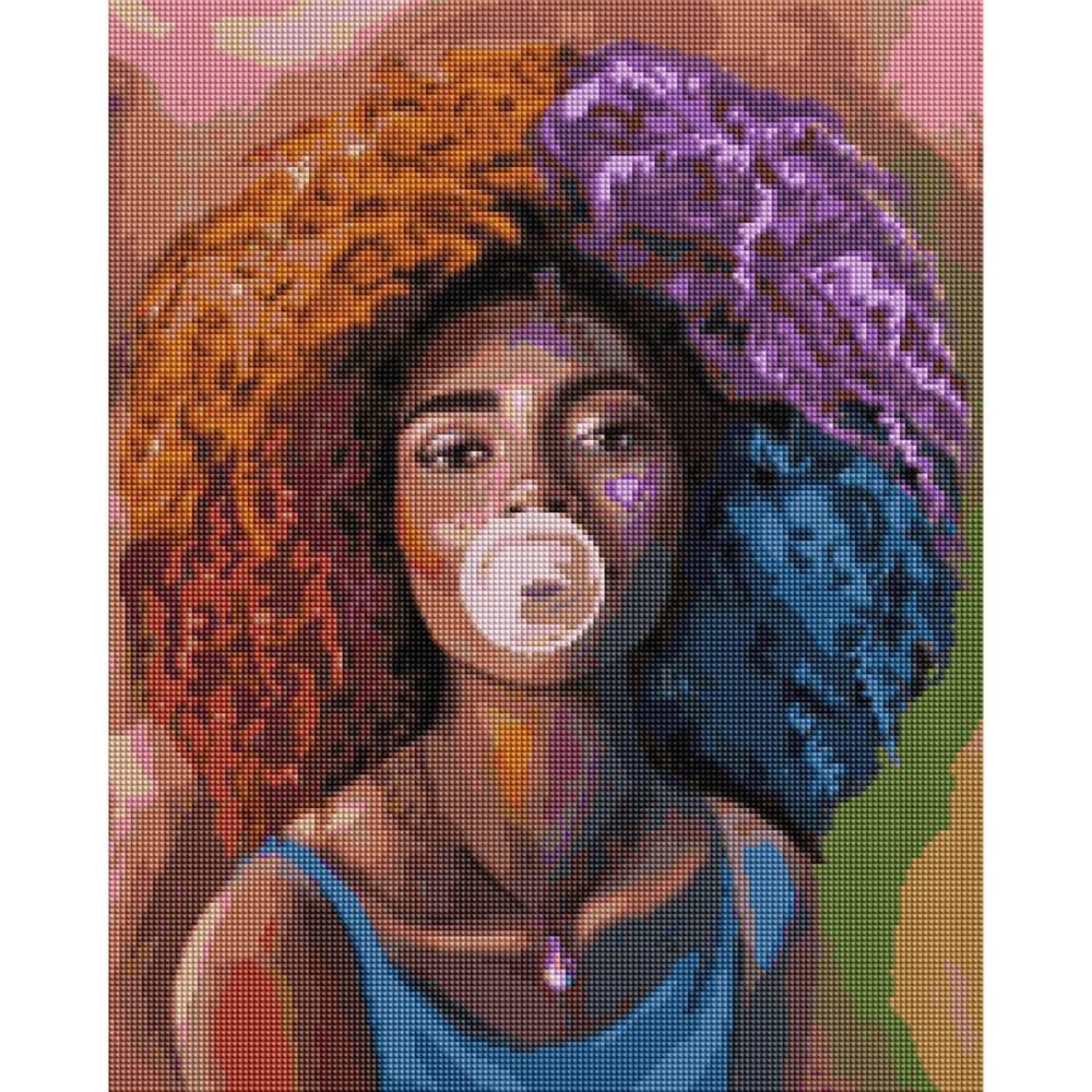 Алмазная мозаика Brushme В стиле хуба-буба 40х50 см (DBS1039)