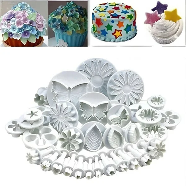 Набір кондитерський вирубки та плунжери 46 пр. (D00486) - фото 6 Набір кондитерський вирубки та плунжери 46 пр. (D00486) - фото 6