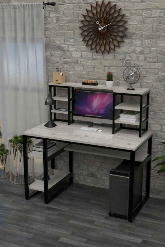 Стол компьютерный EcoLoft DSP-1136 Лофт Дуб Кортона (23478927) Стол компьютерный EcoLoft DSP-1136 Лофт Дуб Кортона (23478927)