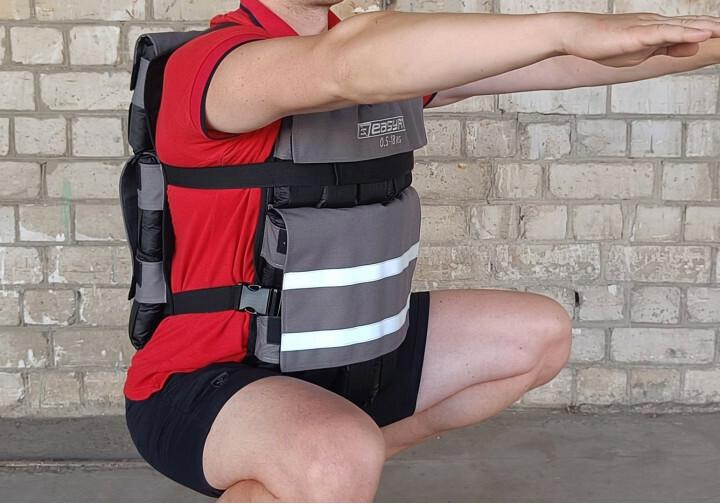 Жилет утяжелитель EasyFit Armor 18 кг наборной с шагом 0,5 кг (EF-WTV-180) - фото 8 Жилет утяжелитель EasyFit Armor 18 кг наборной с шагом 0,5 кг (EF-WTV-180) - фото 8