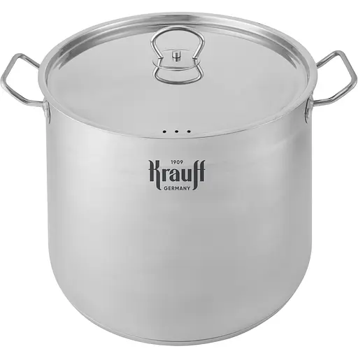 Кастрюля Krauff c нержавеющей стали c крышкой 7 л