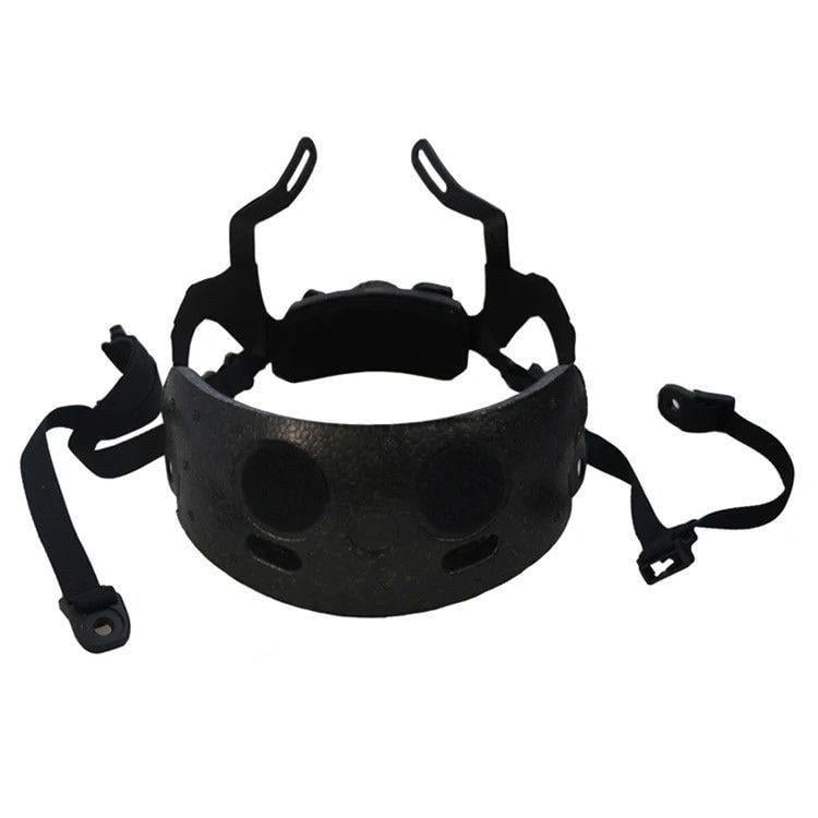 Підвісна система для шолома OCC-Dial Liner Kit у зборі з потиличним упором регулятор фіксації підборідний ремінь та кріплення для шолома Чорний (45)