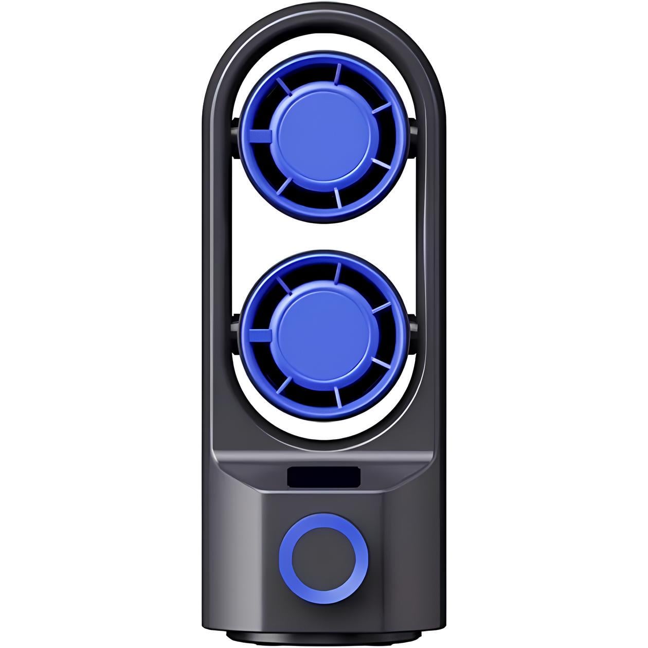 Вентилятор портативный аккумуляторный DK WT-F84 4000mah Black (WT-F84)