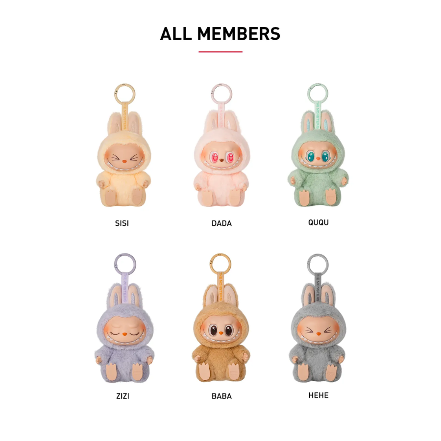 Игрушка-сюрприз мягкая Labubu 15 см (26491840) - фото 4 Игрушка-сюрприз мягкая Labubu 15 см (26491840) - фото 4