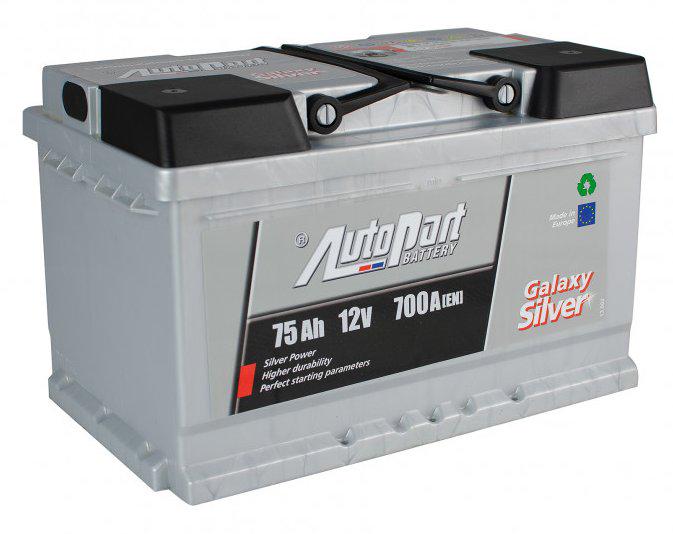 Аккумулятор Galaxy sb ARL075-GAL0 75Ah 12V Silver