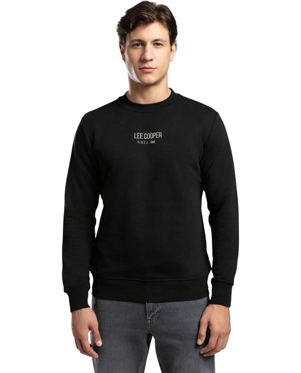 Свитшот мужской Lee Cooper Frose 261LCM241040.8101 L Черный (8682272699407)