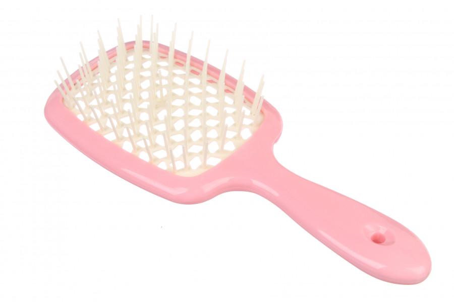 Расческа для волос Cecilia Super Hairbrush Розовый с белым