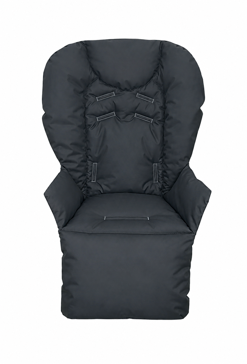 Чохол на стільчик для годування Chicco Polly 2в1 плащівка Сірий