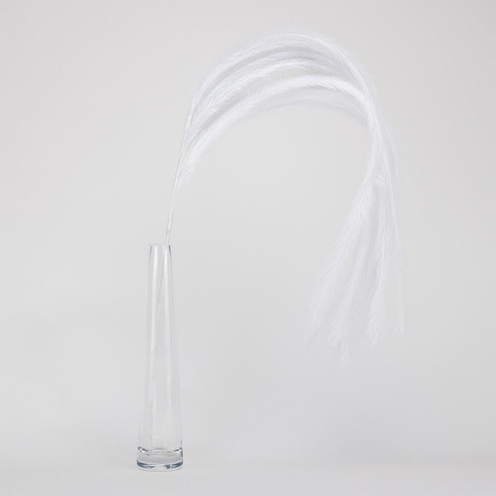 Ветка декоративная 116 см Белый