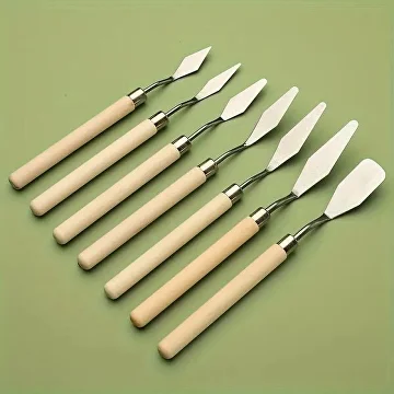 Набір мастихінів 7 шт. (J00060) - фото 7 Набір мастихінів 7 шт. (J00060) - фото 7