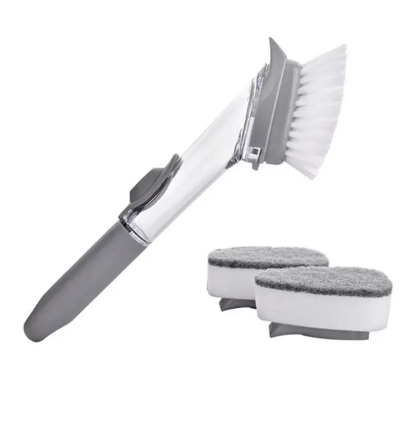 Щетка с дозатором CLEANER BRUSH WN-24 для чистки посуды (MD14679)