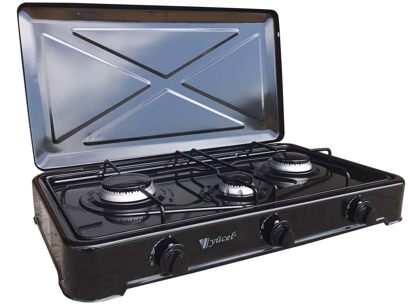 Таганок газовий Yucel O-300-LPG-black