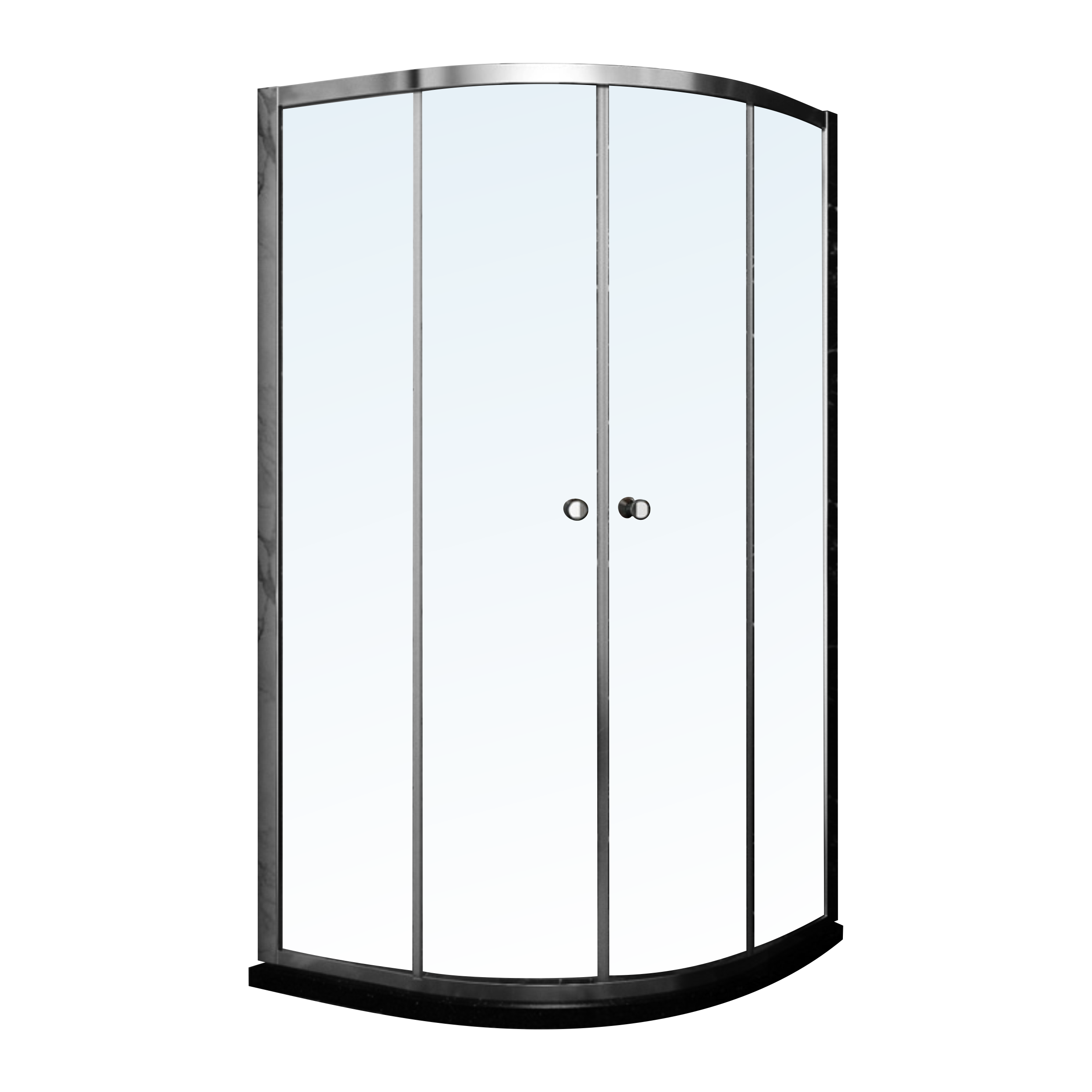 Душевая кабина RJ K1900T-1004 90x90x190 см профиль Хром (258221)