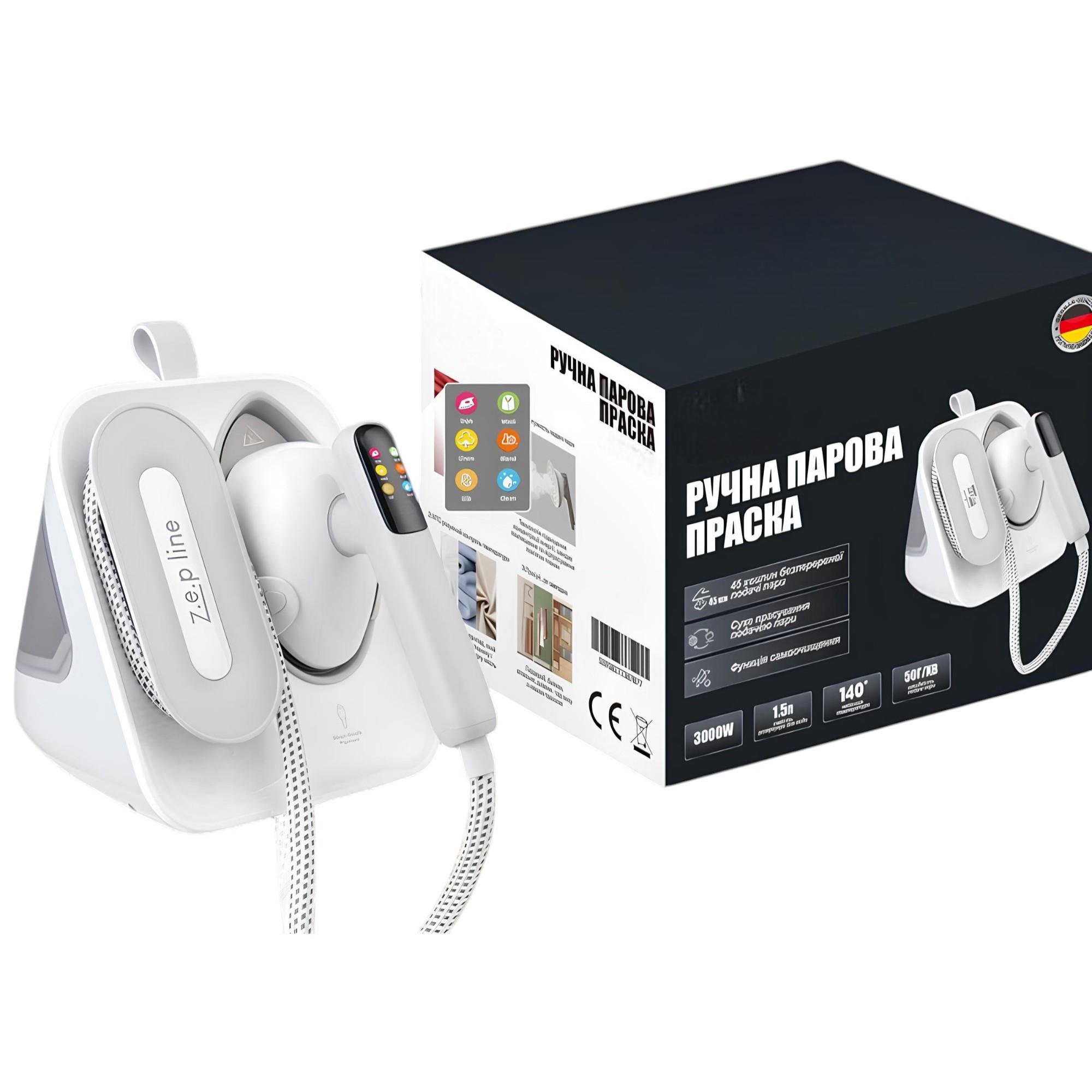 Праска парова Zepline ZP-00222 3000 Вт 1,5 л (є278) - фото 4 Праска парова Zepline ZP-00222 3000 Вт 1,5 л (є278) - фото 4