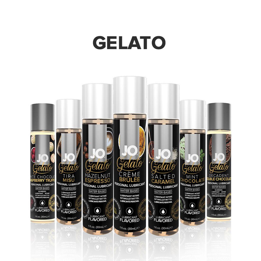 Лубрикант їстівний на водній основі System JO GELATO Тірамісу 30 мл (SO1466) - фото 5