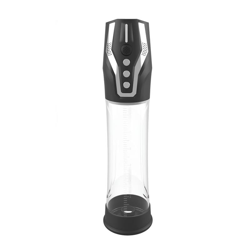 Помпа автоматическая вакуумная с голосовым управлением Men Powerup Passion Pump Черный (58324)
