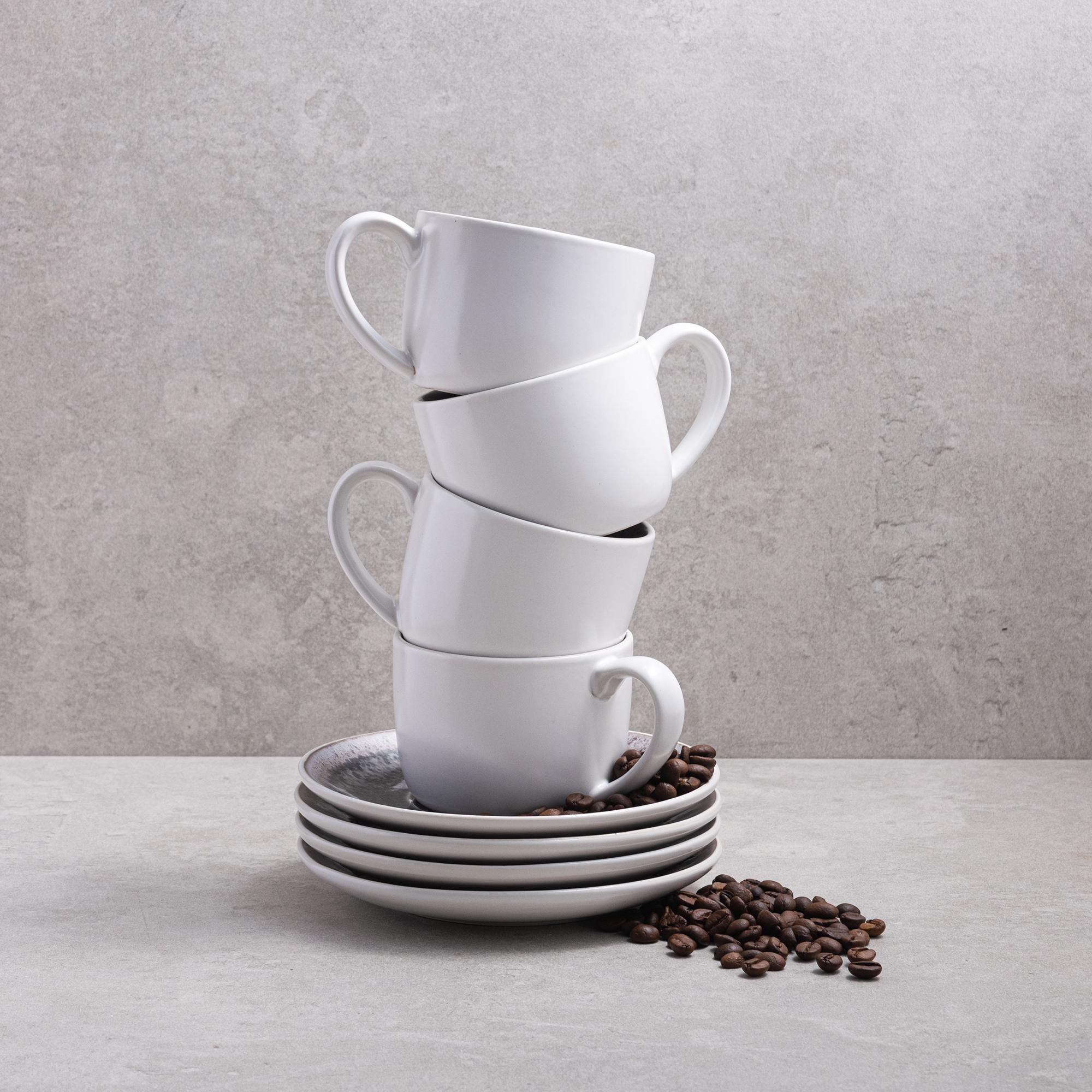 Набор из 4 чашек и блюдец для кофе Interstellar 150 мл (101-0304V/1510V) Набор из 4 чашек и блюдец для кофе Interstellar 150 мл (101-0304V/1510V)