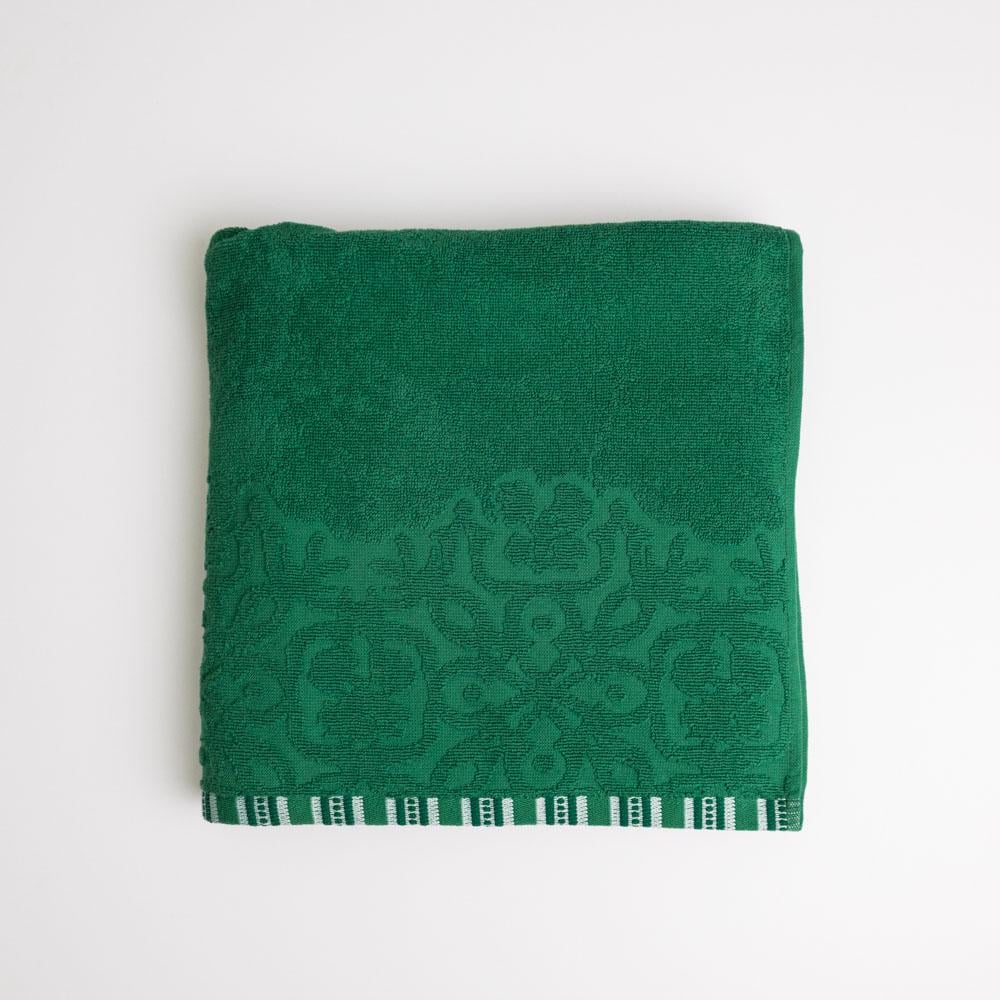 Рушник махровий для душу GM Textile з орнаментом 400 г/м2 70х140 см Зелений (rmo400-140-green) - фото 5 Рушник махровий для душу GM Textile з орнаментом 400 г/м2 70х140 см Зелений (rmo400-140-green) - фото 5