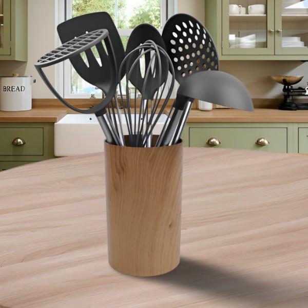 Набор кухонных принадлежностей в настольной подставке 7 пр. (MR-1548-C)