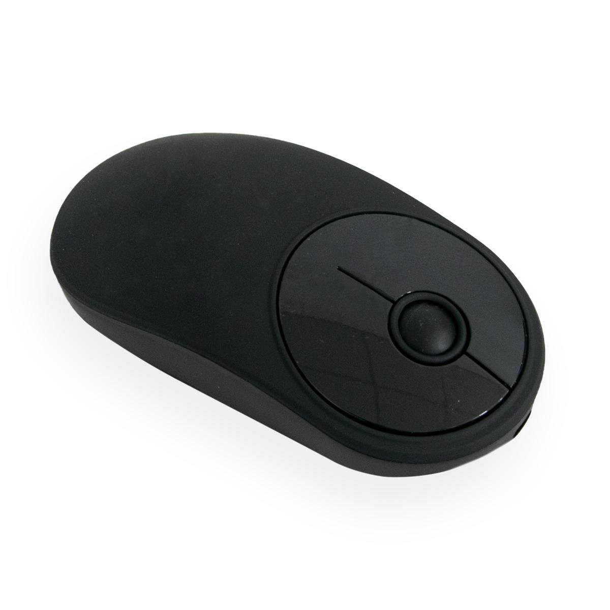 Мышка беспроводная Rechargeable wireless mouse перезаряжаемая Черный (1009360-Black)