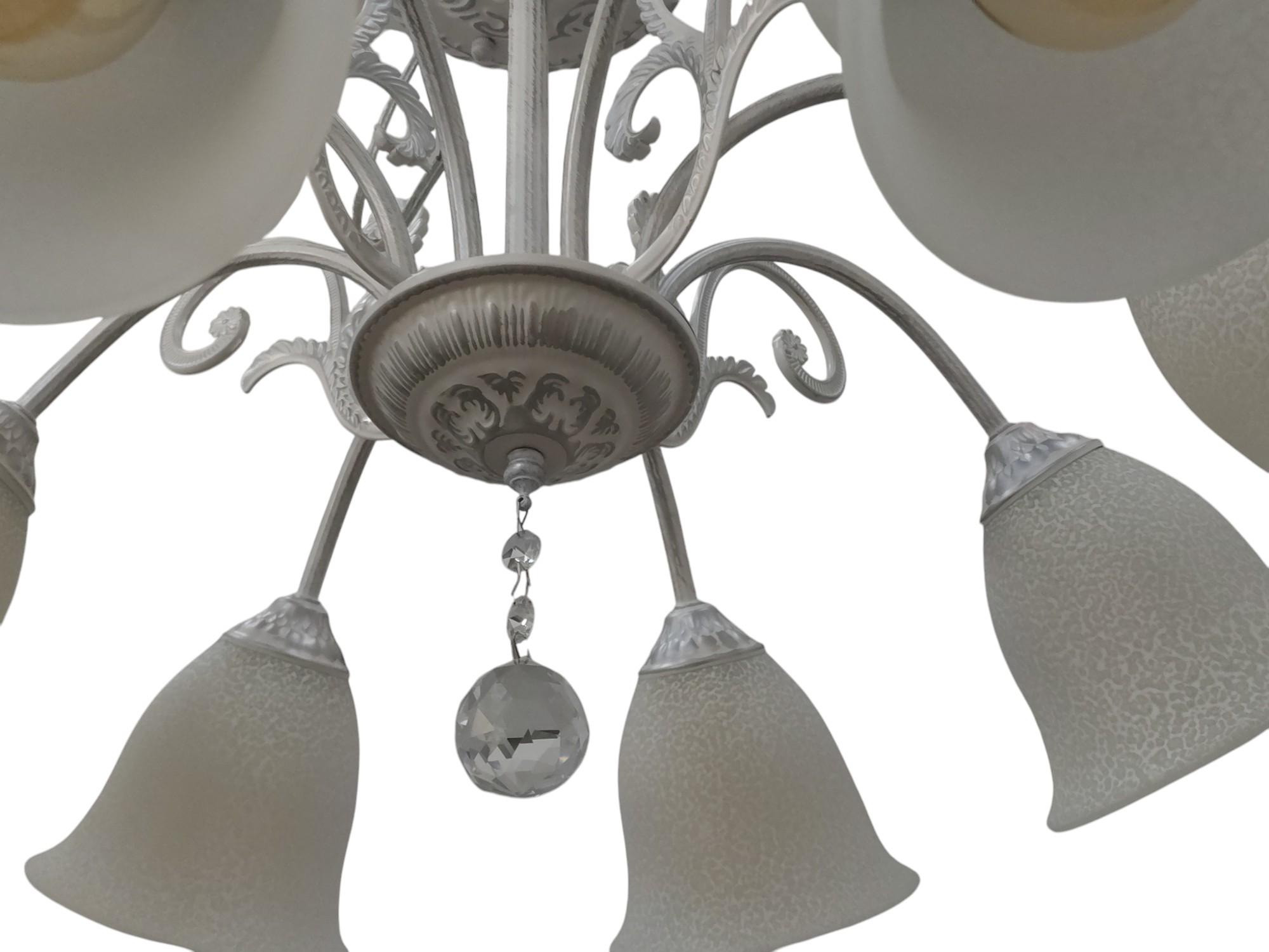 Люстра BKL-691S/8 E14 WT+SL (27-195) - фото 4 Люстра BKL-691S/8 E14 WT+SL (27-195) - фото 4