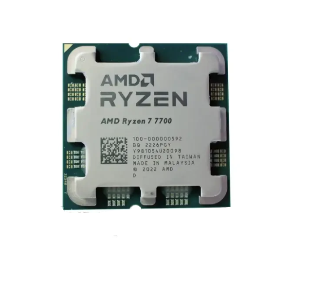 Процессор AMD Ryzen 7 7700 (3.8GHz 32MB 65W AM5) Tray (100-100000592)