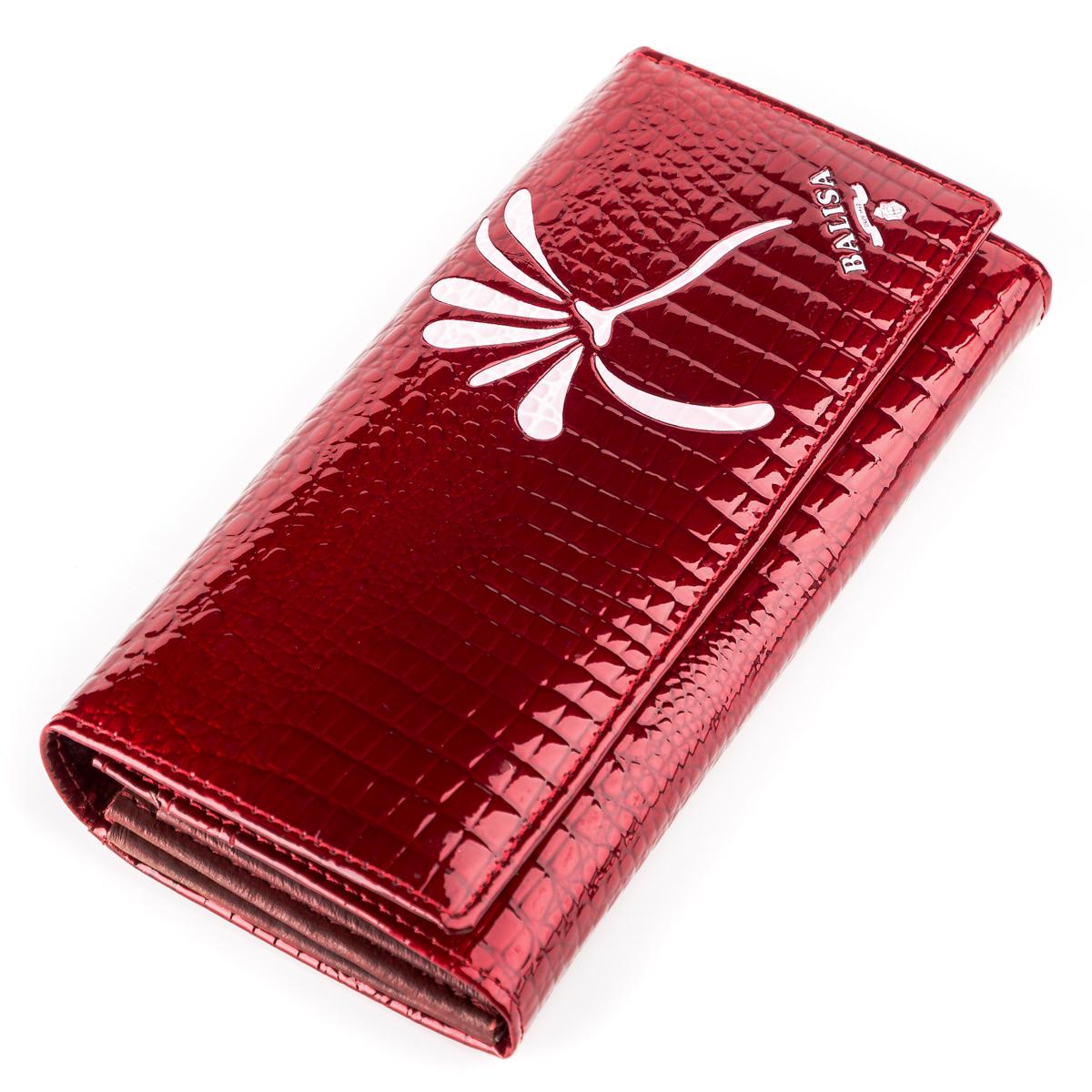 Женский кошелек Balisa 13858 кожаный Красный