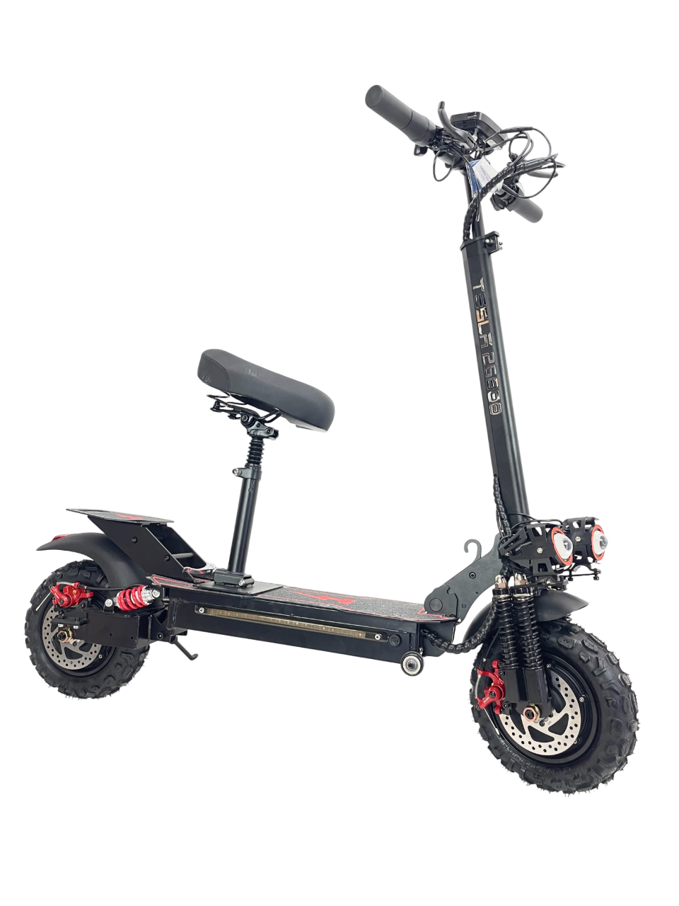 Електросамокат із сидінням двомоторний Tesla 26000 New 4000W 48V 26Ah Електросамокат із сидінням двомоторний Tesla 26000 New 4000W 48V 26Ah