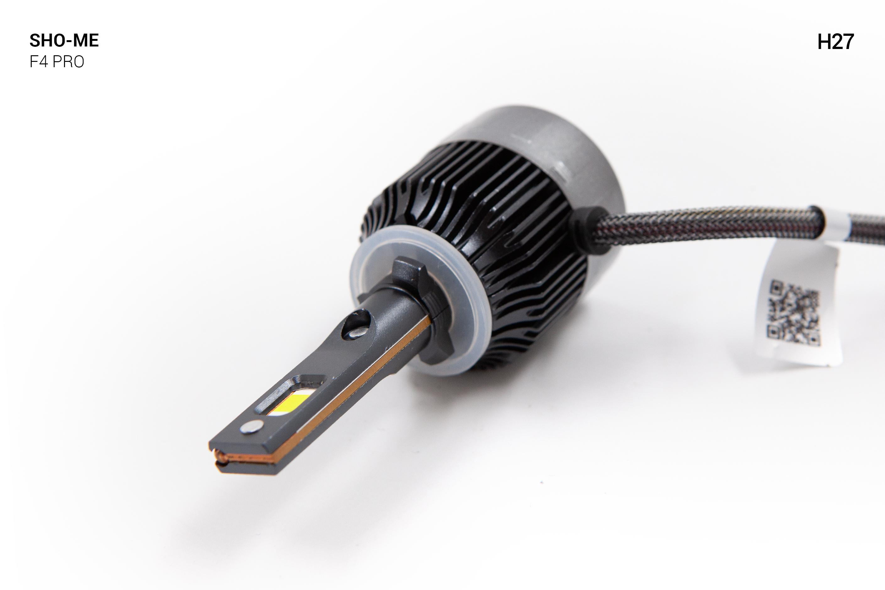 Автолампи Sho-Me F4-Pro H27 LED 45W 2 шт. - фото 4