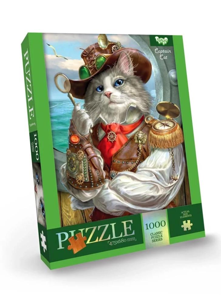 Пазл Danko Toys Captain Cat 1000 ел. Зеленый (IP-177-P-234)