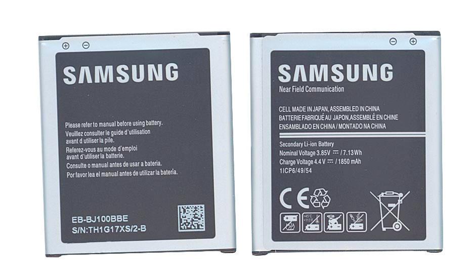 Акумулятор для смартфона Samsung EB-BJ100BBE 3,85V 1850 mAh 7,13 Wh Black Акумулятор для смартфона Samsung EB-BJ100BBE 3,85V 1850 mAh 7,13 Wh Black
