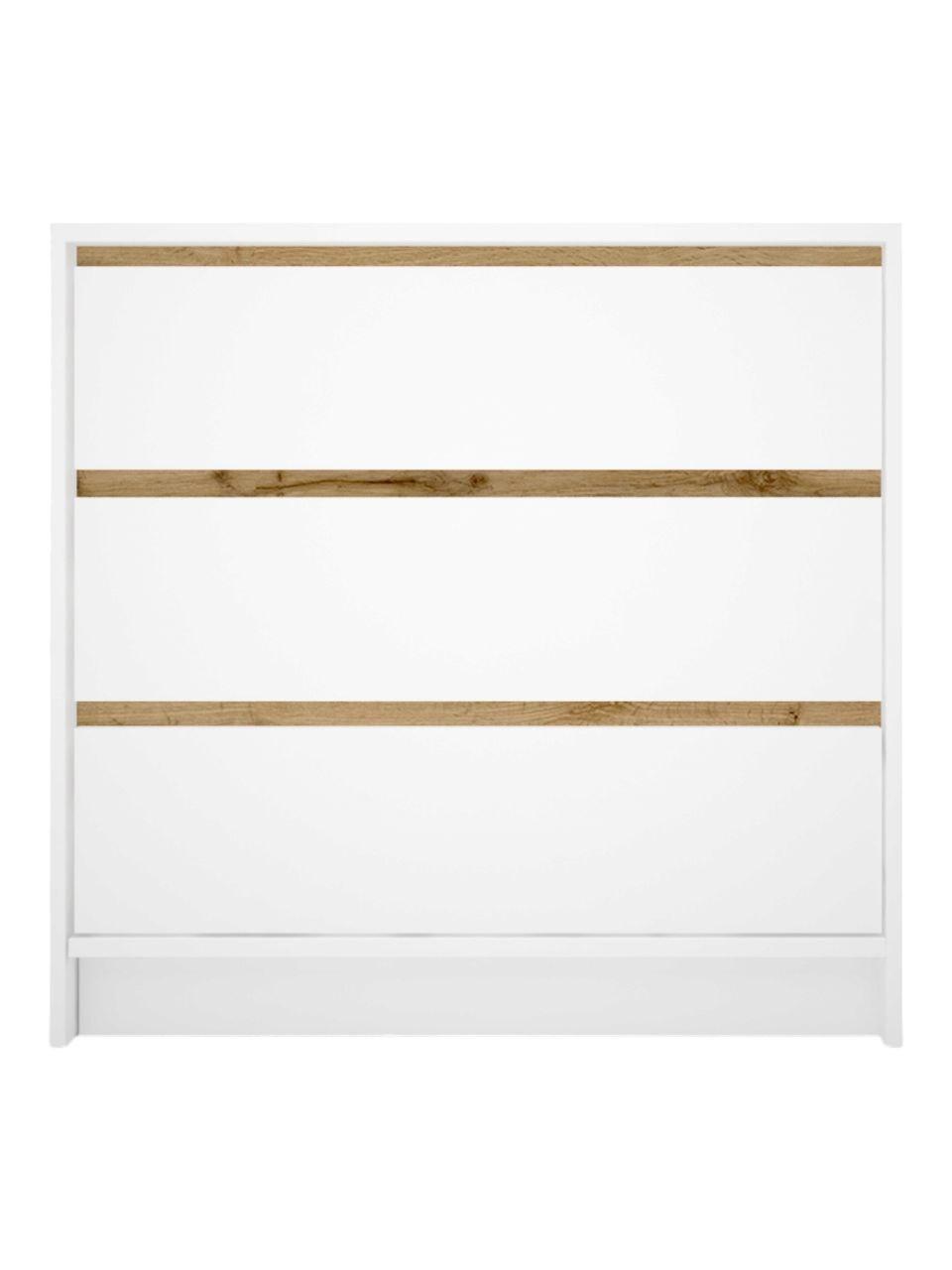 Комод Bergamo 1 в спальню на 3 шухляди Німфея альба/Дуб аппалачі (21137572) - фото 5