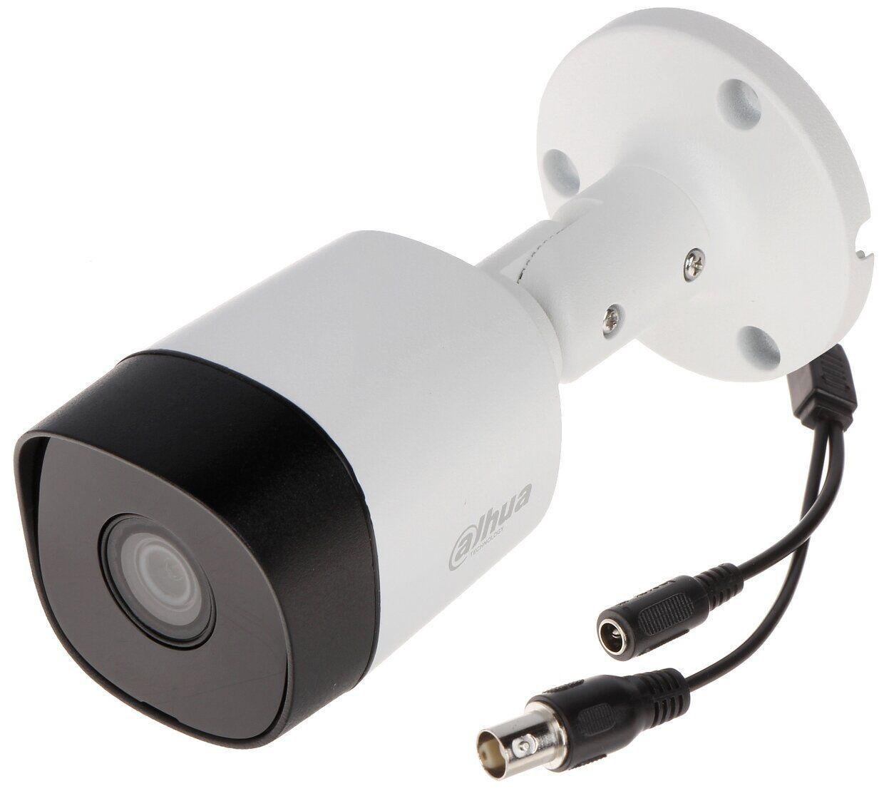 Видеокамера Dahua с ИК подсветкой DH-HAC-B2A21P 3.6 мм 2 Мп HDCVI