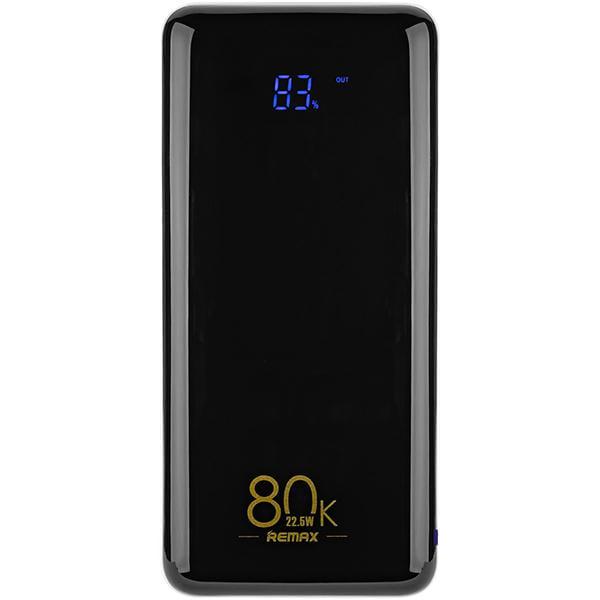 Повербанк 80000 мАч 22.5W Remax RPP-291 с быстрой зарядкой PD+QC Белый