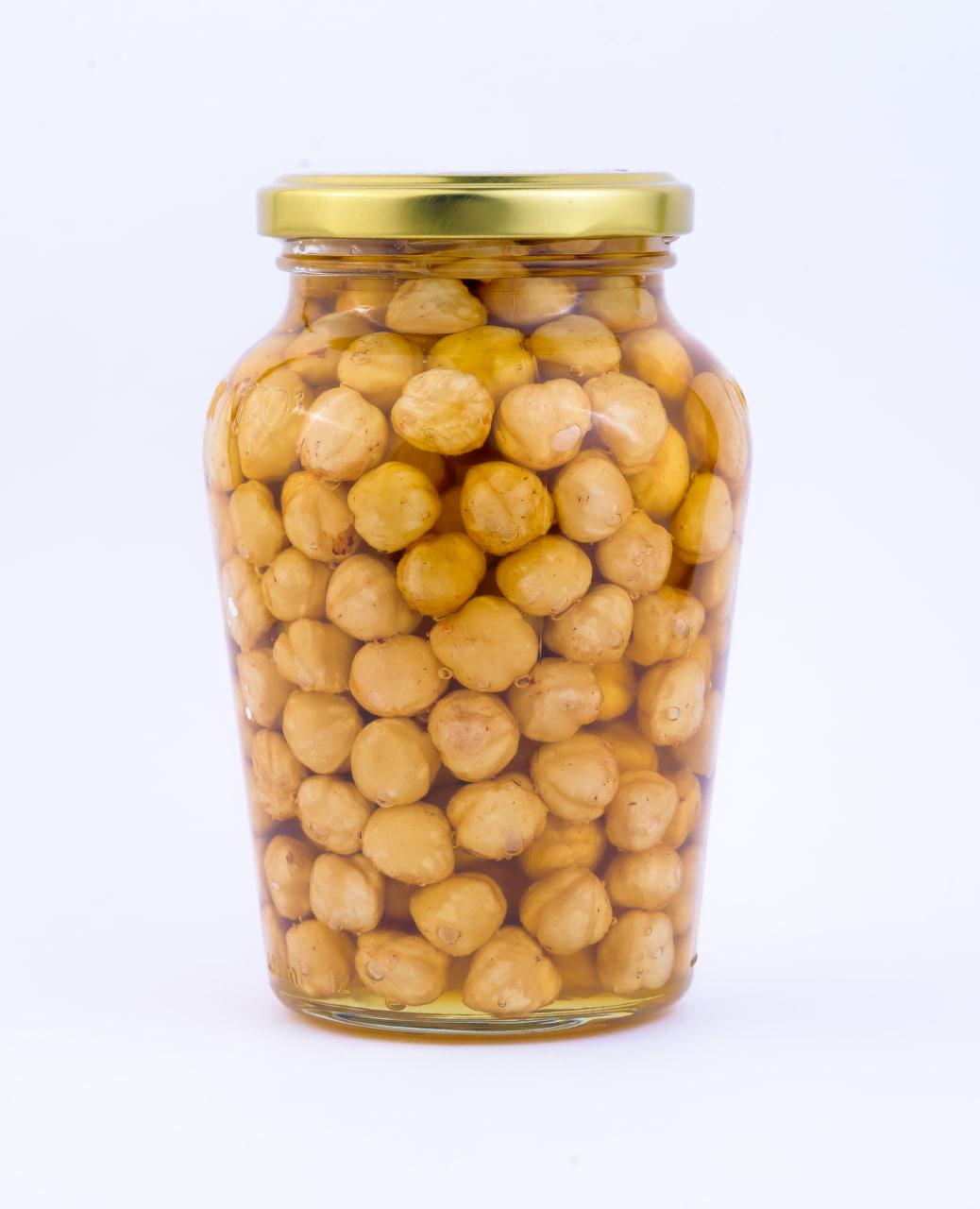 Фундук з медом LOVE HONEY травневий мед без цукру 570 г