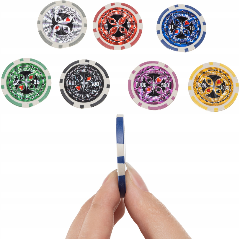 Набір для покера Iso Trade Texas Poker 500 фішок з кейсом (23529) - фото 8 Набір для покера Iso Trade Texas Poker 500 фішок з кейсом (23529) - фото 8